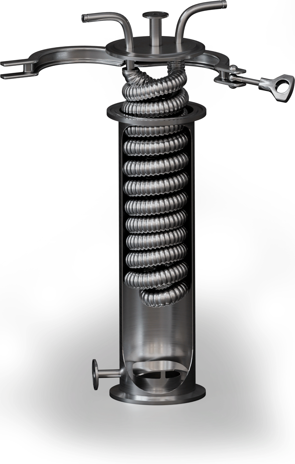 Дефлегматор Димрота с узлом отбора